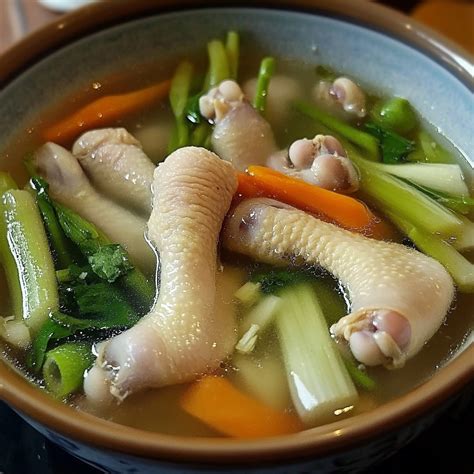Chicken Feet Soup Recipe: A Comforting and Nutritious Delight ...