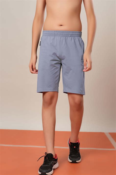 Boys Colorblock Regular Fit Shorts with 4 Way Crispy