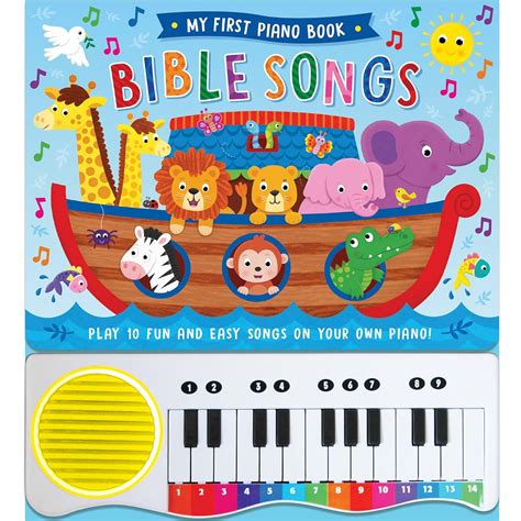 Amazon.com: My First Piano Book: Bible Songs - Play 10 Fun and Easy ...