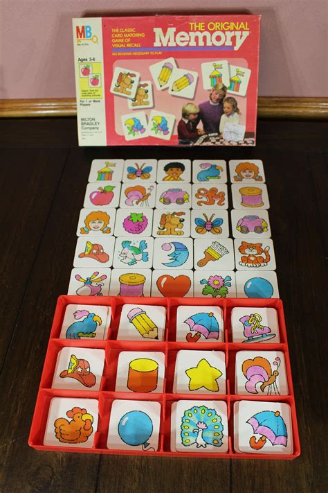 Original Memory Game Cards