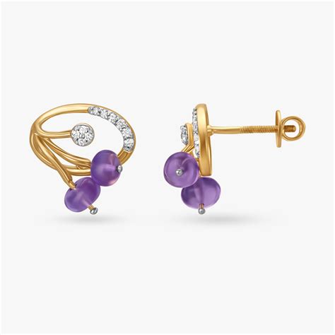 Lilac Delight Stud Earrings