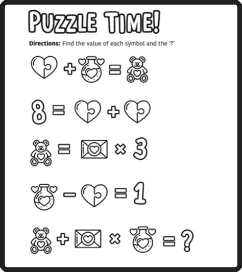 Image result for Fun Math Riddle Worksheets