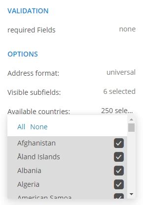 Image result for Form Address Fields Help Text