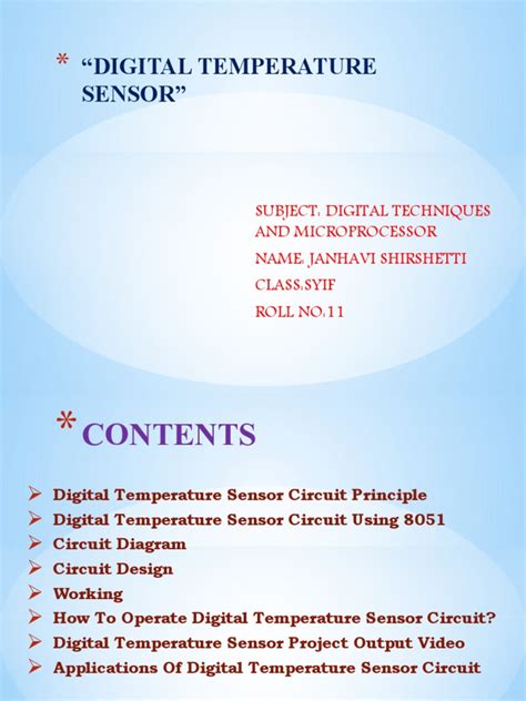 Digital Temperature Sensor Project 的图像结果
