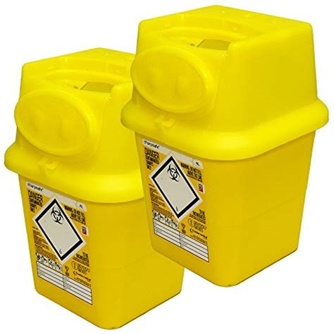 Buy Qualicare Sharps Safe Needle Syringe Insulin Disposal Surgery Waste ...