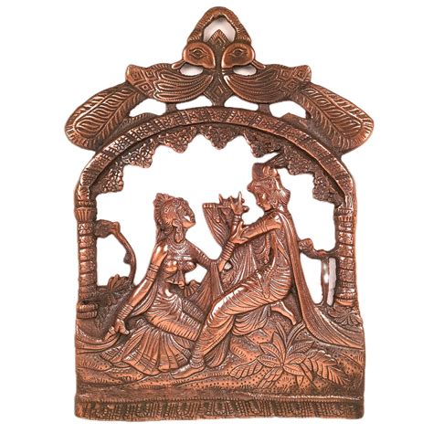 Buy Radha Krishna Murti Wall Hanging For Home, Office & Gift