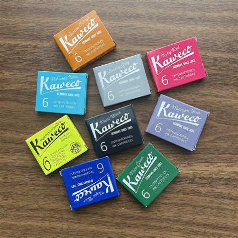 Kaweco Fountain Pen Ink Cartridges — The Gentleman Stationer