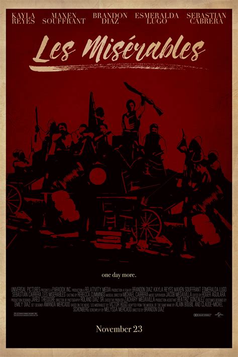 Les Miserables Movie Poster