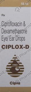 Ciplox D Bottle Of 10ml Eye/Ear Drops: Uses, Side Effects, Price ...