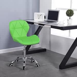 Amazon Brand - Umi Height-Adjustable Faux Leather Office Computer ...