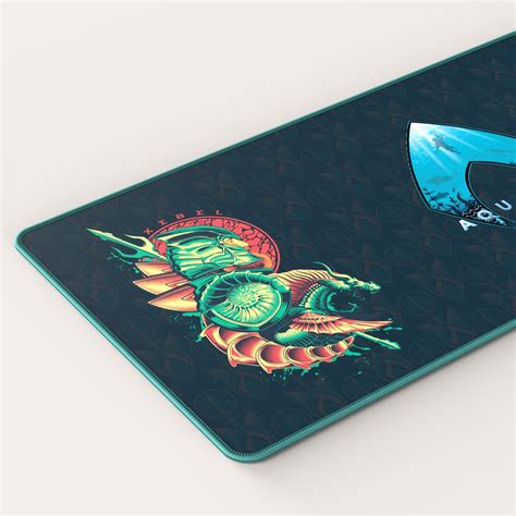 Aquaman - XEBEL Kingdom Gaming Mouse Pad | DC Comics Mouse Pads | Cybeart