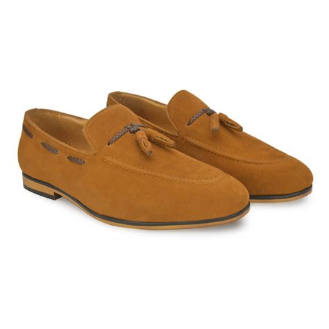 Buy EC 10138 TAN Toosie Tassel Loafers Online – Sanfrissco