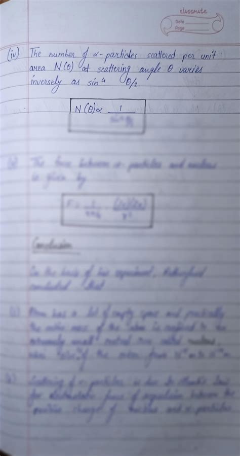 Image result for Class 12 Physics Atom Short Notes