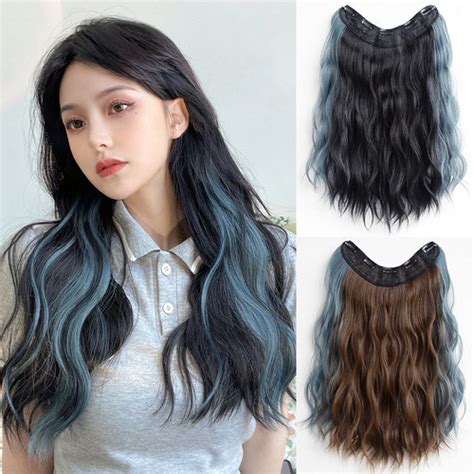 Jual HAIR CLIP RAMBUT SAMBUNG U SHAPE 00010 MERMAID WAVE HIGHLIGHT 55 ...