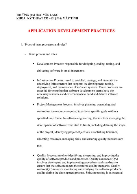 Image result for Application Development Practices