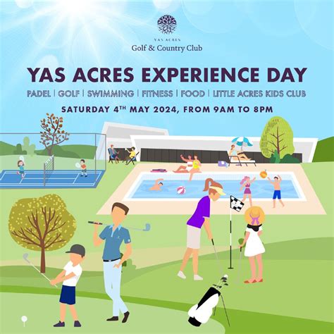 Yas Acres Experience Open Day , Yas Acres Golf & Country Club, Abu ...