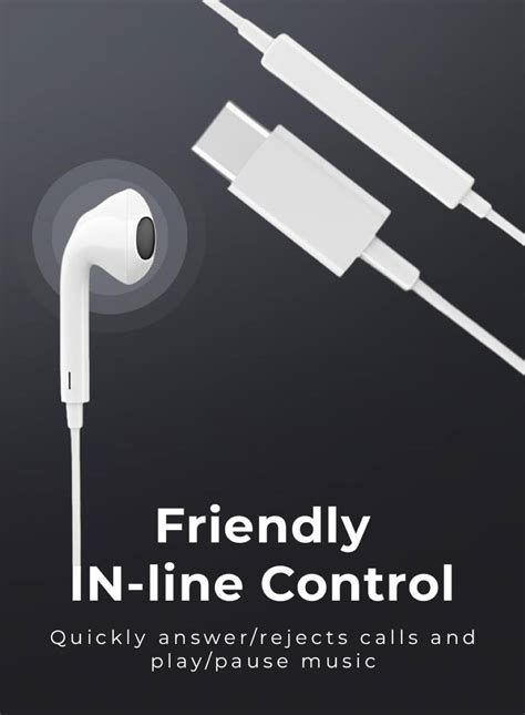 Glassology Wired Type-C In-Ear Earphones with Hi-Fi Stereo Sound and ...