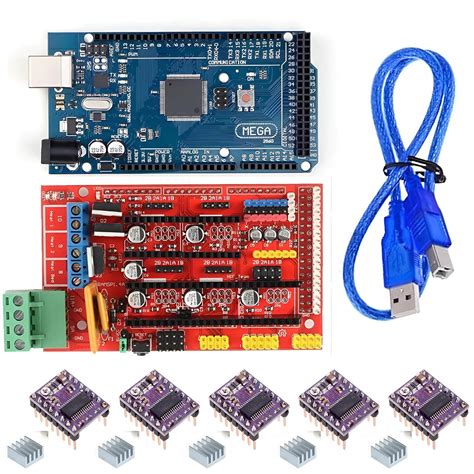 R&D RAMPS 1.4 3D Printer controller+Mega2560 with cable compatible with ...