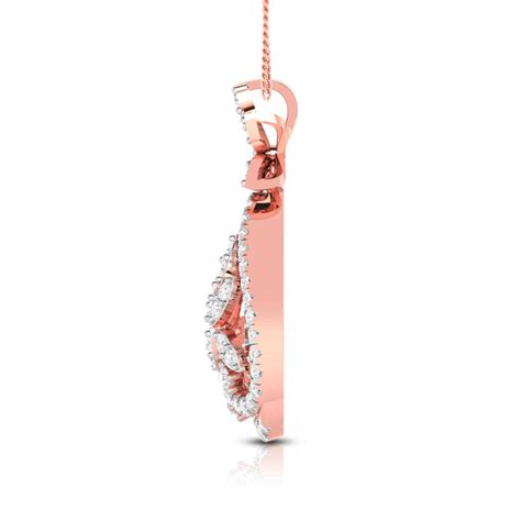 Diamond Pendant For Women Online In India - EF-IF Diamond Jewllery ...