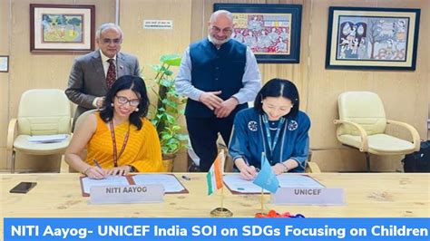 NITI Aayog- UNICEF India SOI on SDGs Focusing on Children – GKToday