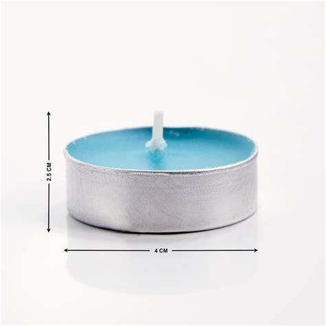 Buy Luminescent Set of 50 Sea Breeze Scented T-Light Candles from Home ...