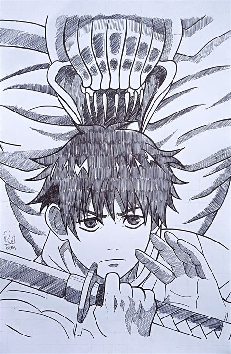Yuta Okkotsu | Orimoto Rika🖤 Sketch ️