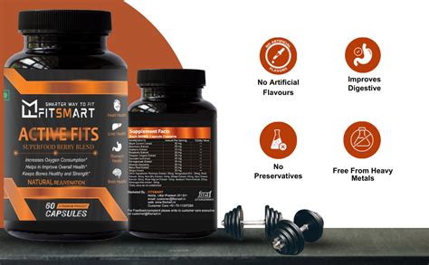 Fitsmart Active-Fits Multivitamins Capsules for Men & Women | Natural ...