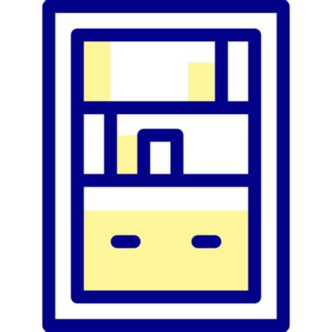 Bookcase - Free furniture and household icons