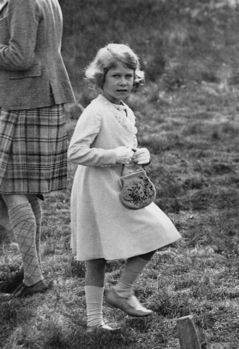 Young Queen Elizabeth Ii As A Child