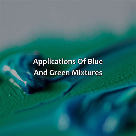 What Color Does Blue And Green Make - colorscombo.com