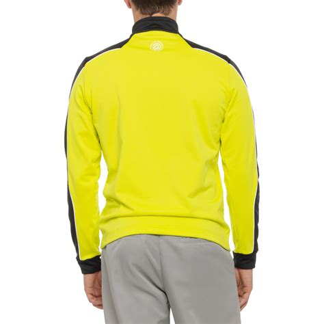 GALVIN GREEN Dave Mid Layer Golf Shirt - Zip Neck, Long Sleeve - Save 88%