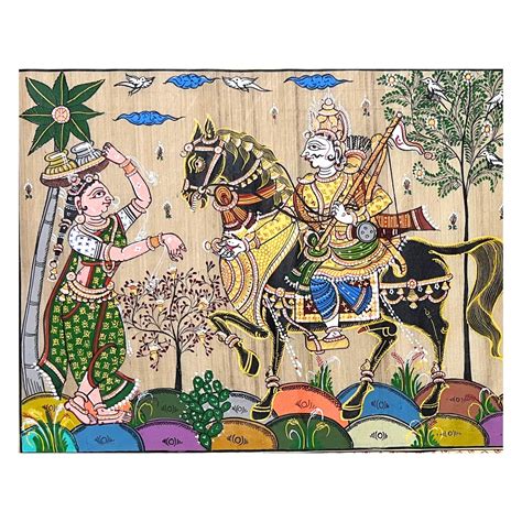 Pattachitra Painting | Kanchi Abhijaan - Shri Krishna and Lord Balaram ...