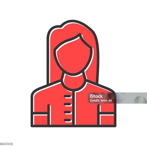 Lady Icon Stock Illustration - Download Image Now - Design, Icon Symbol, Illustration - iStock