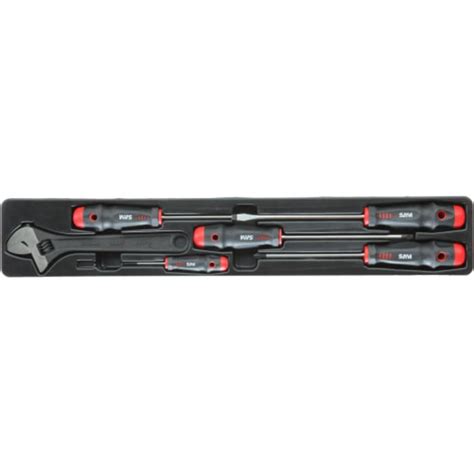 CP-113BOX SAM | SAM 5 drawers Metal Tool Box, 63 x 25 x 24cm | 266-6935 ...