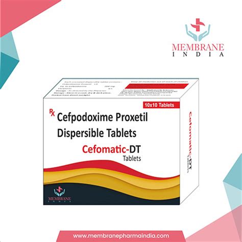 Cefomatic-DT Tablets Membrane Pharma India Pvt. Ltd.
