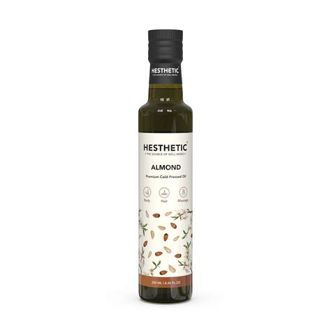 Premium Cold Pressed Almond Oil – HESTHETIC