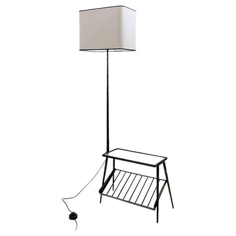 Bent Ply Walnut Floor Lamp with Magazine Rack at 1stDibs | floor lamp ...