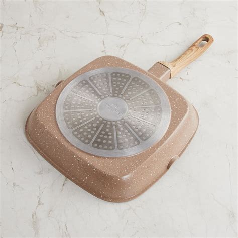 Buy Marshmallow Aluminium Grill Pan from Home Centre at just INR 1999.0