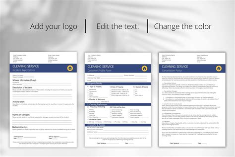 Image result for Free Cleanning Forms Templets