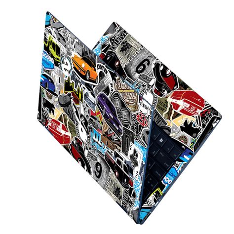 Elevate Your Laptop Style with Vibrant Sticker Bomb Skins | SkinsLegend
