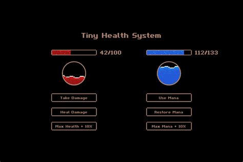 Health GUI Unity C 的图像结果