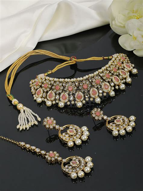Buy now Kundan Jewellery Collection | Pendants, Earrings, Maangtikka ...