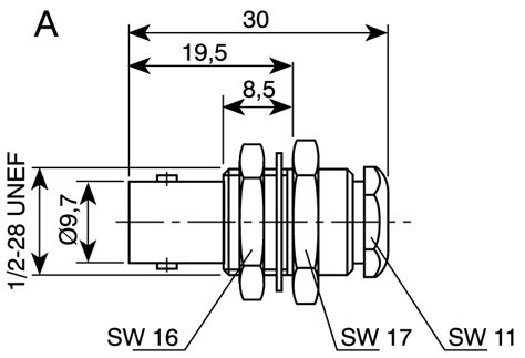 J01001A1319 Telegartner | Telegartner, Jack Panel Mount BNC Connector ...