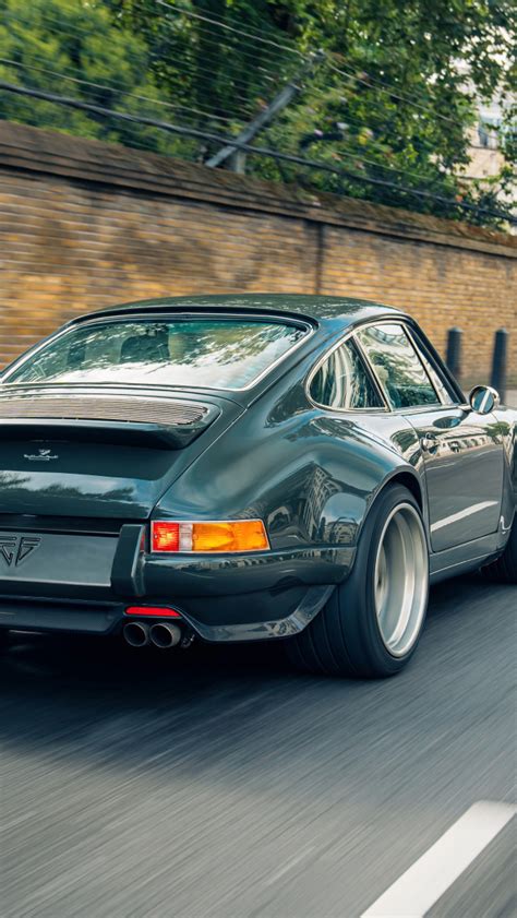 Download wallpaper 911, Porsche, rear view, Theon Design Porsche 911 ...