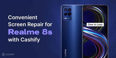 Convenient Screen Repair For Realme 8s 5G With Cashify | Cashify Repair ...