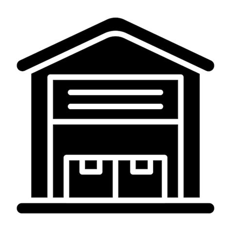 Warehouse vector icon design illustration | Premium Vector