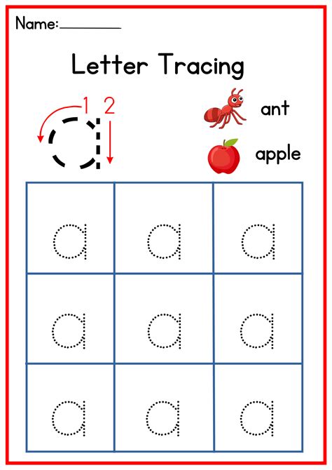 Printable Tracing Alphabet Worksheets A Z - Infoupdate.org
