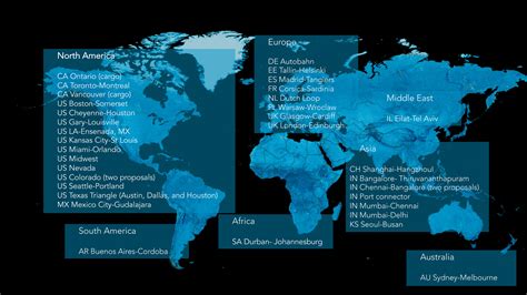 Image result for Hyperloop Global Train Map