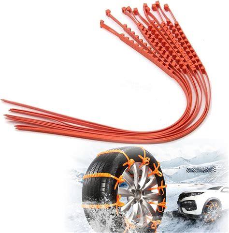 Reusable Anti Snow Chains of Car, Car Anti Skid Chains, Snow Tire Chain,Universal Winter Snow ...