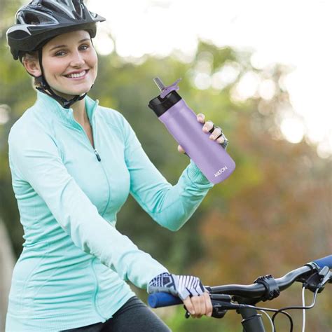 MILTON Max 600 Stainless Steel Water Bottle with Sipper Lid, 500 ml ...